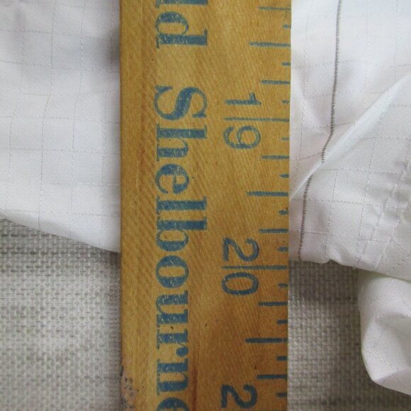 Asics New York City Marathon Jacket Womens 12 White Windbreaker Hooded Full Zip‎ - Picture 16 of 16